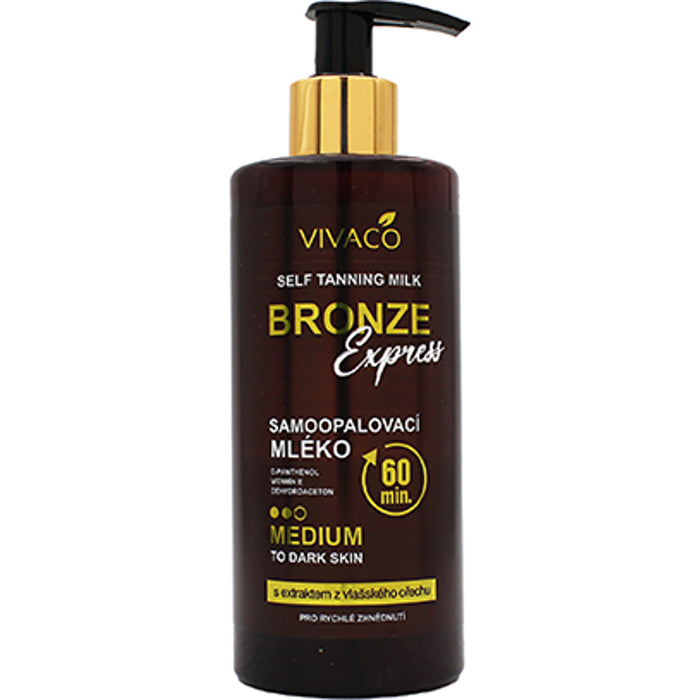 Vivaco Bronze Express Medium - Self-tanning Lotion 300ml