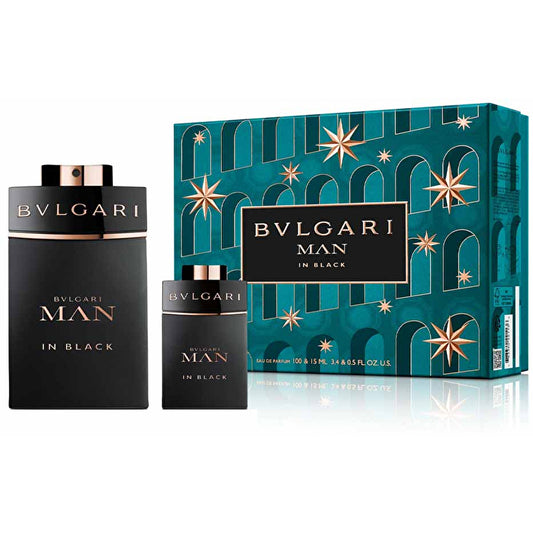 Bvlgari Man In Black Dárková Sada Eau De Parfum 100ml A Miniaturka Eau De Parfum 15ml 100ml