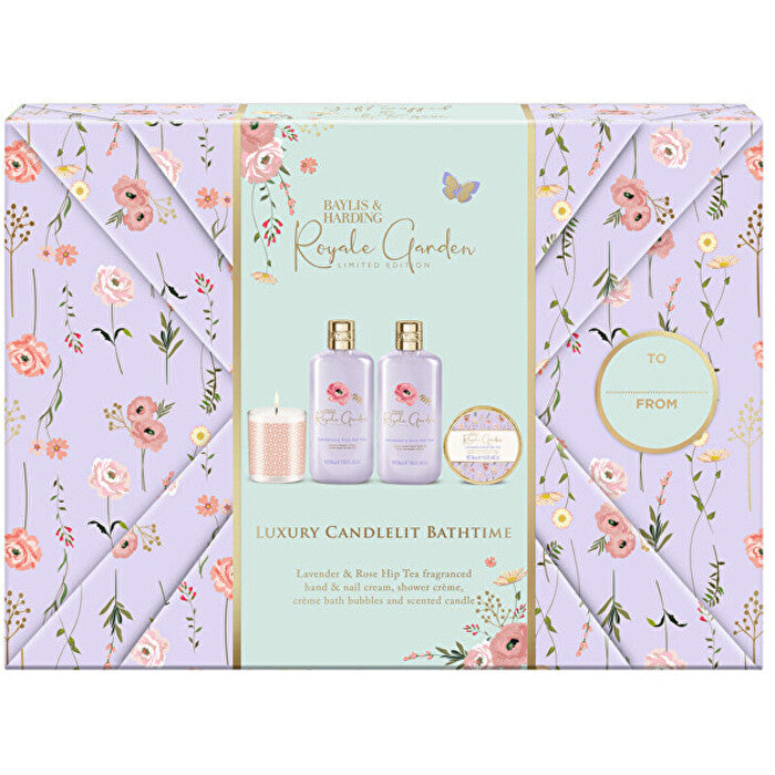 Baylis & Harding Lavender Body Care Gift Set ( Lavender & Rosehip Tea )