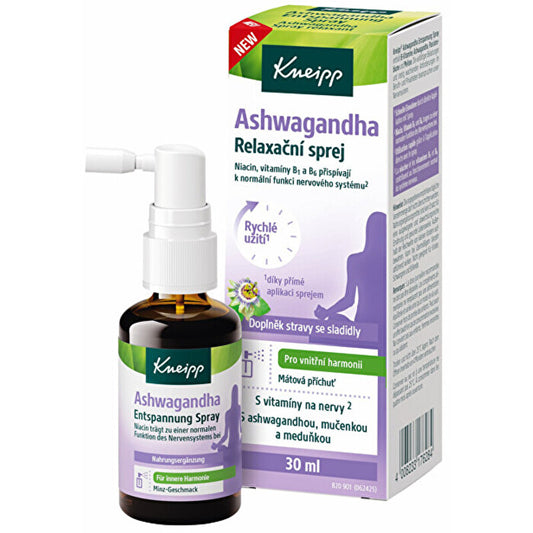 Kneipp Ashwagandha Spray - Relaxing Spray 30ml