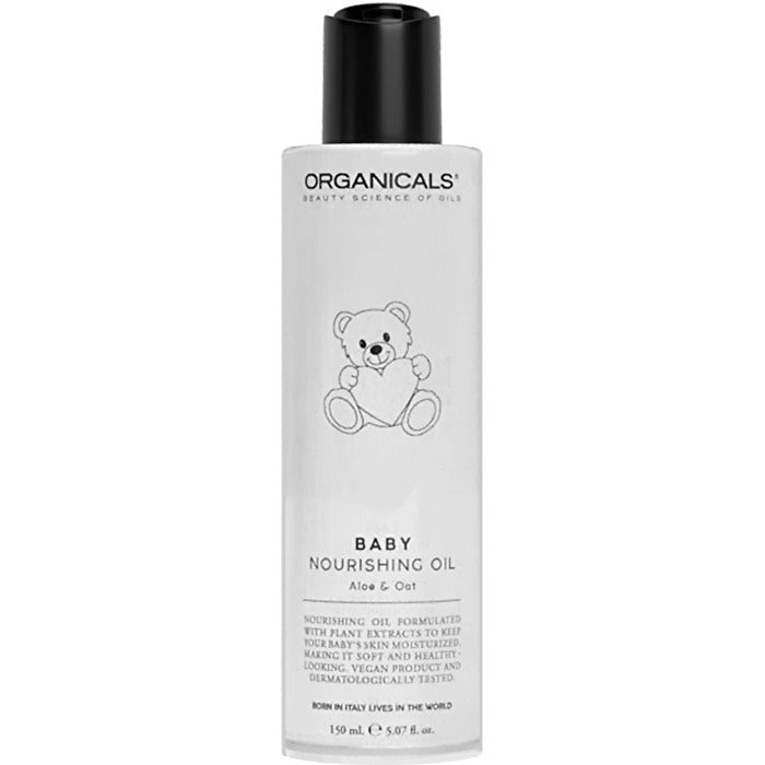 Organicals Baby Nourishing Oil ( Aloe & Oat ) - Vyživující Olej Na Pokožku Miminek 150ml