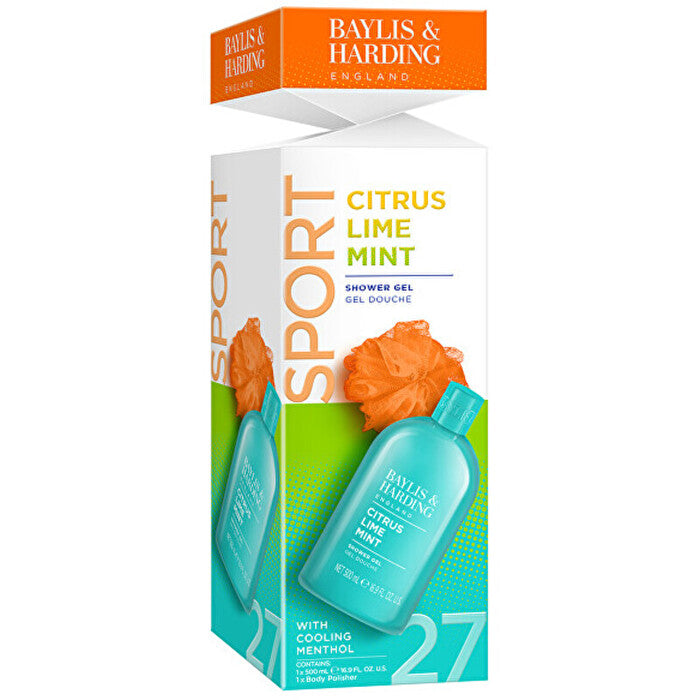 Baylis & Harding Men Sport Shower Set ( Citrus Lime & Mint ) - Gift Set