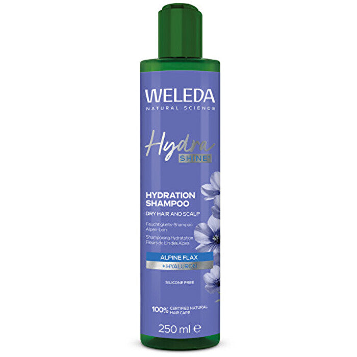 Weleda Hydrashine Hydration Shampoo - Hydratační šampon Pro Normální A Suche Vlasy 250ml