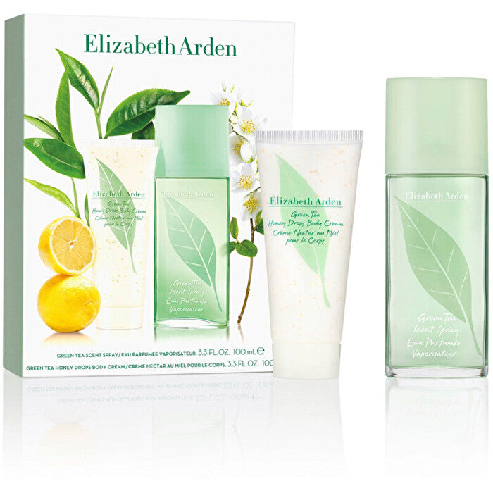 Elizabeth Arden Green Tea Gift Set Eau De Toilette 100ml And Body Cream 100ml 100ml