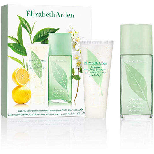 Elizabeth Arden Green Tea Gift Set Eau De Toilette 100ml And Body Cream 100ml 100ml