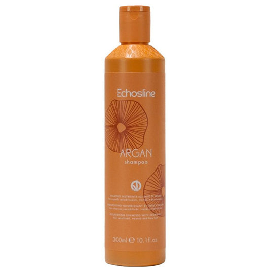 Echosline Argan Shampoo - Vyživující šampon Pro Ochranu Vlasů Před Teplem A Vlhkem 300ml