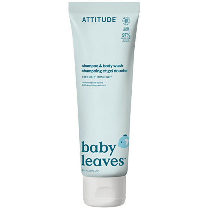 Attitude Good Night Shampoo & Body Wash - 2in1 Shampoo And Body Wash 473ml