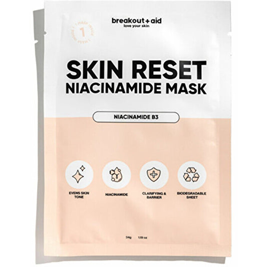 Breakout+aid Niacinamide Mask - Soothing Niacinamide Mask 34.0g