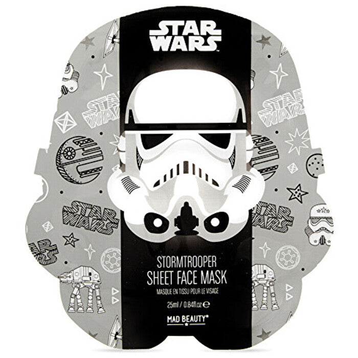 Mad Beauty Storm Trooper Star Wars Mask - Plátýnková Maska 25ml