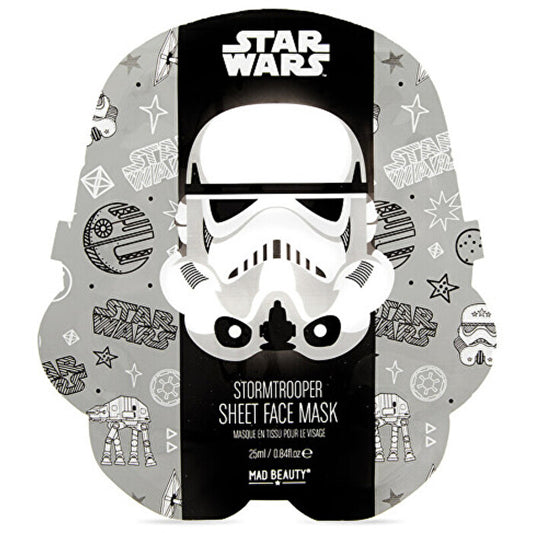 Mad Beauty Storm Trooper Star Wars Mask - Plátýnková Maska 25ml