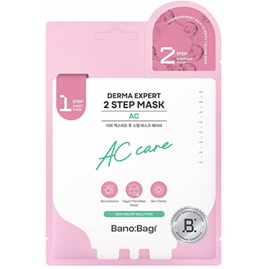 Banobagi Derma Expert Ac 2 Step Mask - Dvoufázová Maska Pro Problematickou Pleť 27.0g