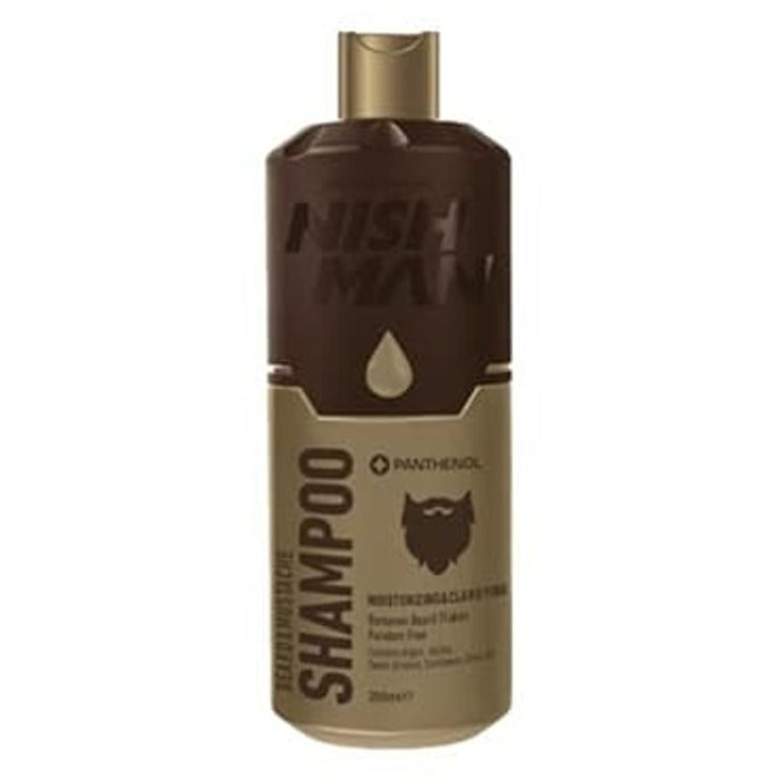 Nishman Beard&mustache Shampoo - Čisticí šampon Na Vousy 200ml