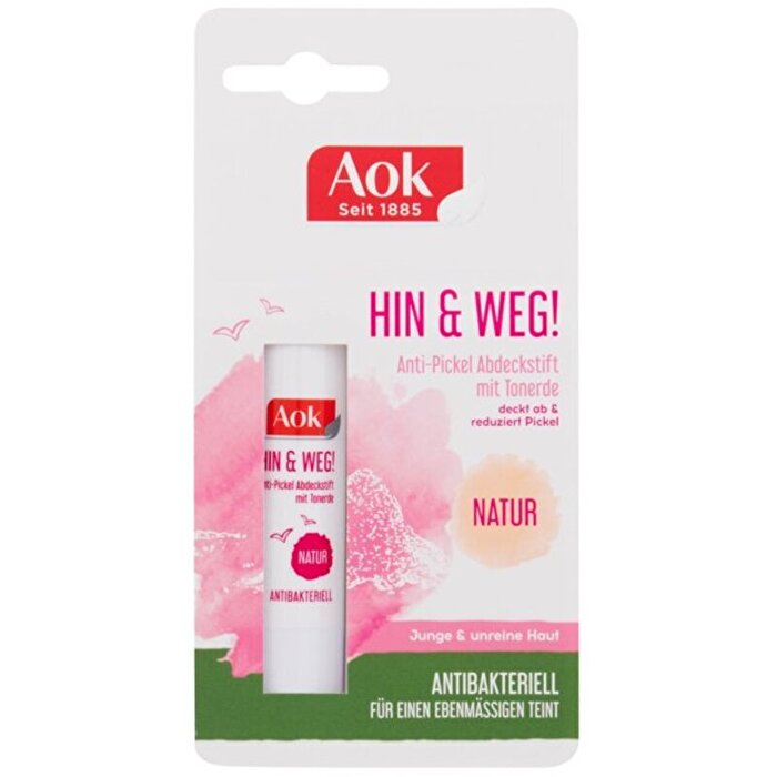 Aok There & Away Anti-blemish Concealer Stick - Lokální Peče 3.2g