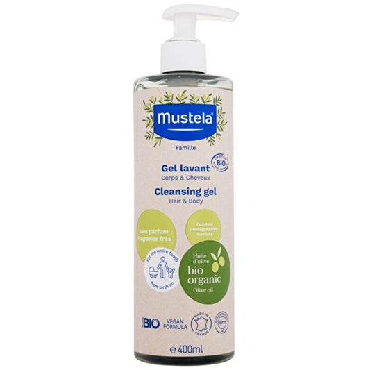 Mustela Bio Cleansing Gel Sprchový Gel 400ml