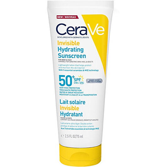 CeraVe Invisible Hydrating Sunscreen Spf 50+ 177ml