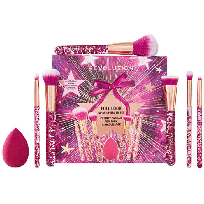 Makeup Revolution Beauty Full Look Makeup Brush Gift Set - Dárková Sada
