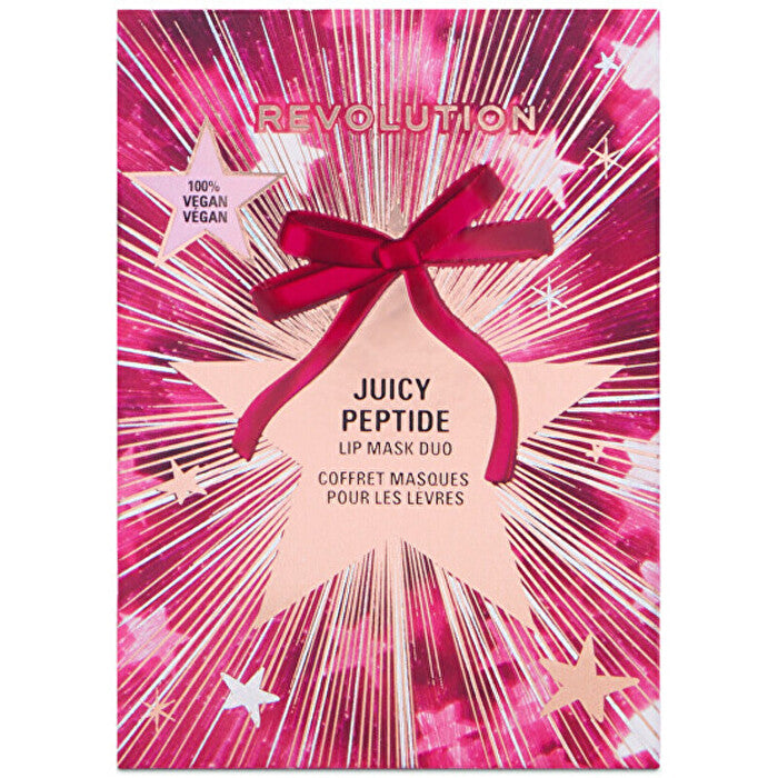 Makeup Revolution Juicy Peptide Lip Mask Set - Gift Set