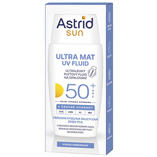 Astrid Sun Ultra Mat Uv Fluid Spf 50+ 50ml