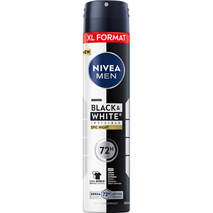 Nivea Men B&w Epic Night Anti-perspirant 200ml