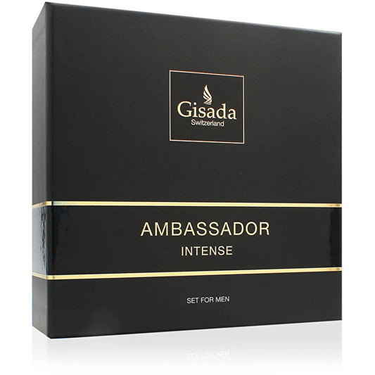 Gisada Ambassador Intense Gift Set Eau De Parfum 50ml And Shower Gel 100ml 50ml