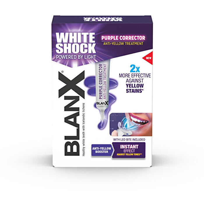 BlanX White Shock Purple Treatment & Led - Teeth Whitening Set 20ml