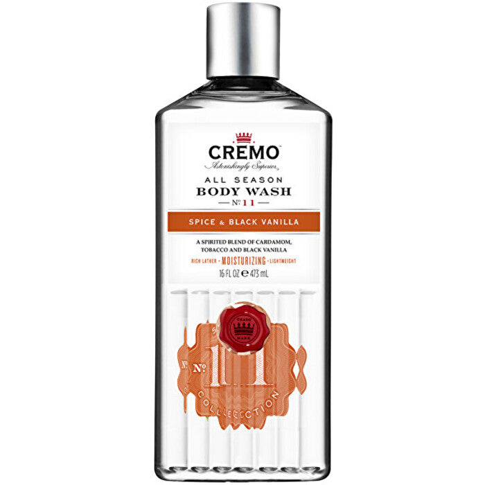 Cremo Spice & Black Vanilla Body Wash - Sprchový Gel 473ml