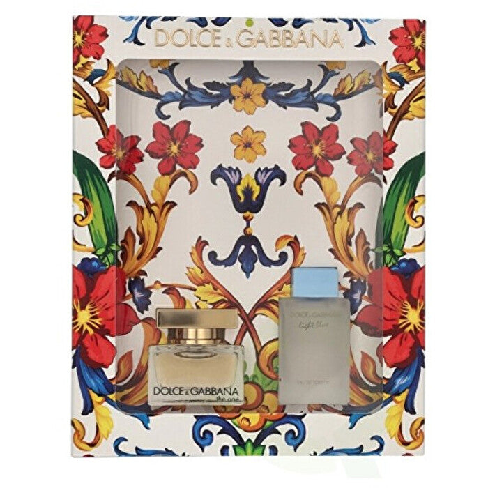 Dolce & Gabbana Woman Mini Set (the One Eau De Parfum 5ml & Light Blue Eau De Toilette 4.5ml)