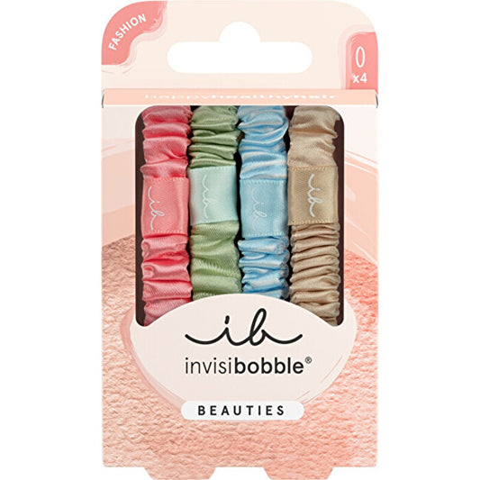 Invisibobble Beauties Satin Sorbet - Satenove Gumičky ( 4 Ks )