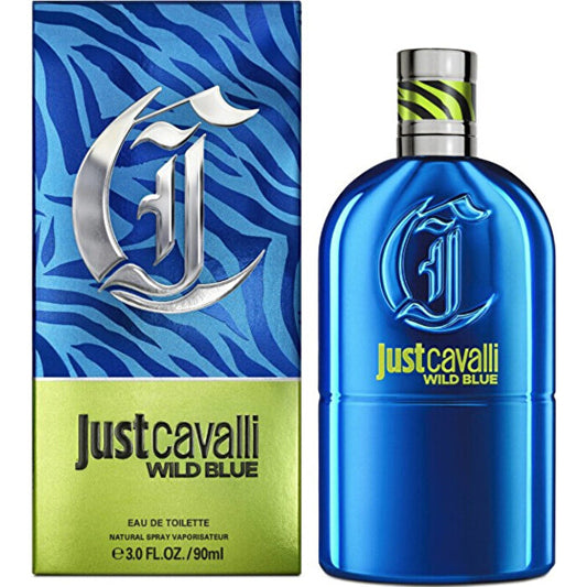 Roberto Cavalli Just Cavalli Wild Blue Man Eau De Toilette 90ml