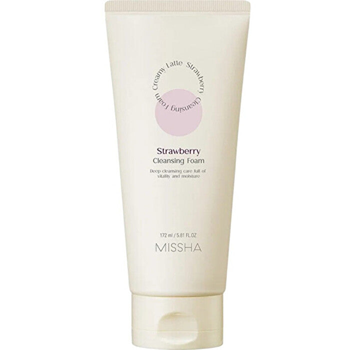 Missha Strawberry Cleansing Foam - Kremová čisticí Pěna 172ml