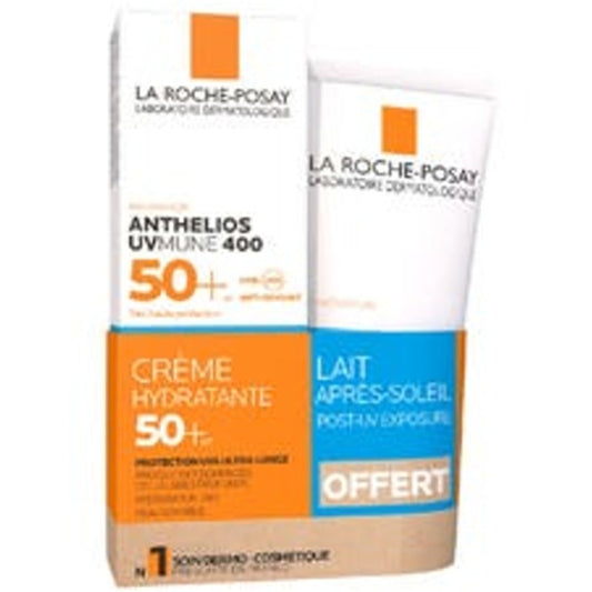 La Roche-Posay Anthelios Uvmune 400 Hydrating Set Spf 50 - Sada Pro Dokonale Opálení Proti Slunečnímu Záření 125ml
