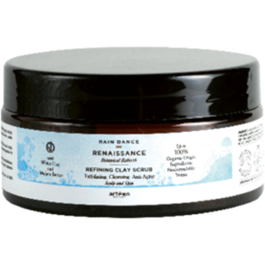 Artègo Rain Dance Renaissance Refining Clay Scrub - Čistící Maska Pro Všechny Typy Vlasů 200ml