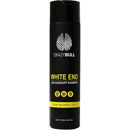 CrazyBull White End Anti-dandruff Shampoo - Šampon Proti Lupům 250ml