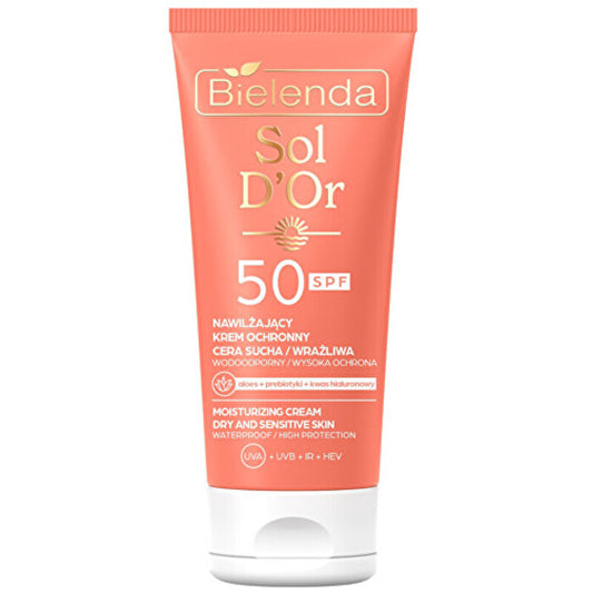 Bielenda Moisturizing Cream Spf 50 - Ochranný Krem Na Obličej 50ml