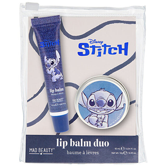 Mad Beauty Stitch Denim Set - Dárková Sada Peče O Rty