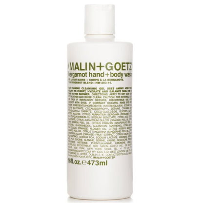 MALIN+GOETZ Bergamot Hand+Body Wash 473ml/16oz