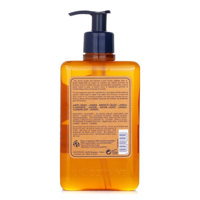 L'Occitane Lavender Liquid Hand Soap 500ml/16.9oz