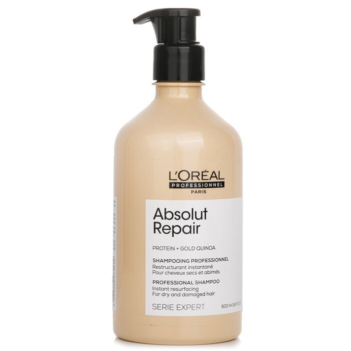 L'Oreal Professionnel Serie Expert - Absolut Repair Gold Quinoa + Protein Instant Resurfacing Shampoo 500ml/16.9oz
