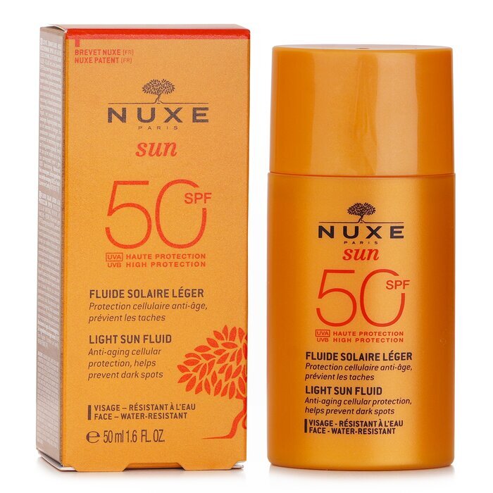 Nuxe Sun Light Fluid For Face - High Protection SPF50 (For Normal To Combination Skin) 50ml/1.6oz