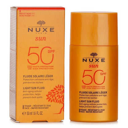 Nuxe Sun Light Fluid For Face - High Protection SPF50 (For Normal To Combination Skin) 50ml/1.6oz