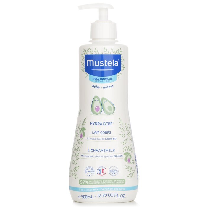 Mustela Hydra-Bebe Body Lotion With Organic Avocado - Normal Skin 500ml/16.9oz