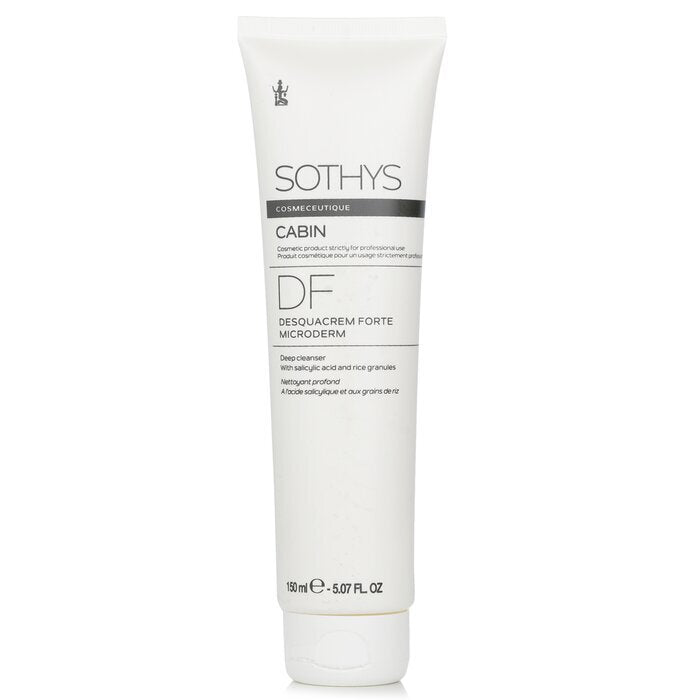 Sothys Cosmeceutique DF Desquacrem Forte Microderm Deep Cleanser - With Salicylic Acid & Rice Granules (Salon Size) 150ml/5.07oz