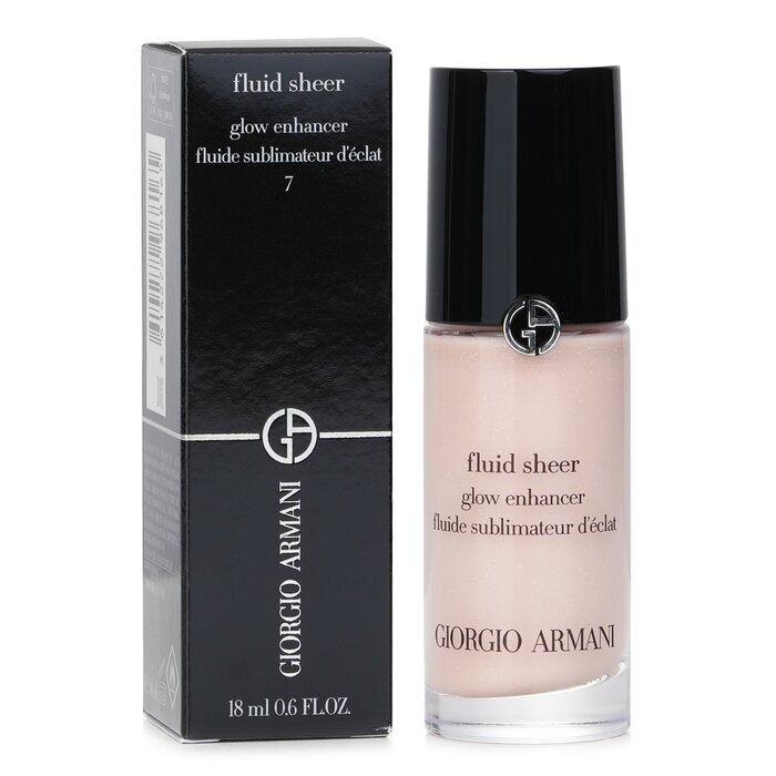 Giorgio Armani Fluid Sheer Glow Enhancer (Mini) - # 07 Light Pink 18ml/0.6oz