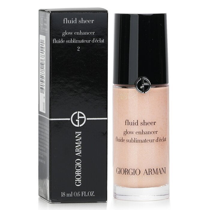 Giorgio Armani Fluid Sheer Glow Enhancer (Mini) - # 02 Champagne 18ml/0.6oz