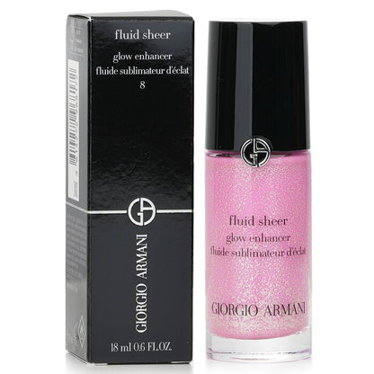 Giorgio Armani Fluid Sheer Glow Enhancer (Mini) - # 08 Pink 18ml/0.6oz