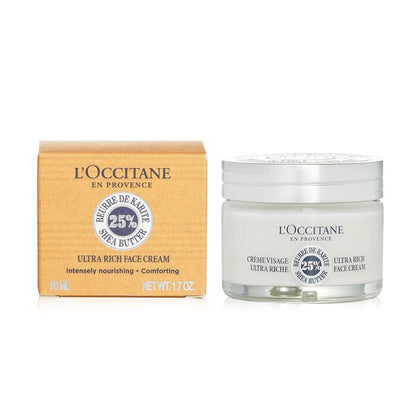 L'Occitane Shea Butter 25% Ultra Rich Face Cream 50ml/1.7oz