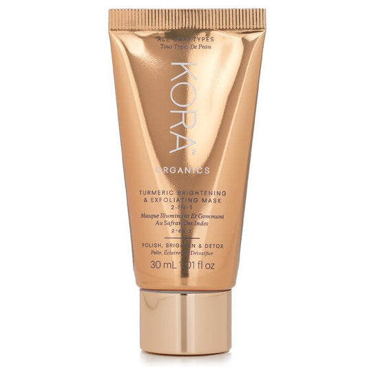 Kora Organics Turmeric Brightening & Exfoliating Mask (Miniature) 30ml/1.01oz