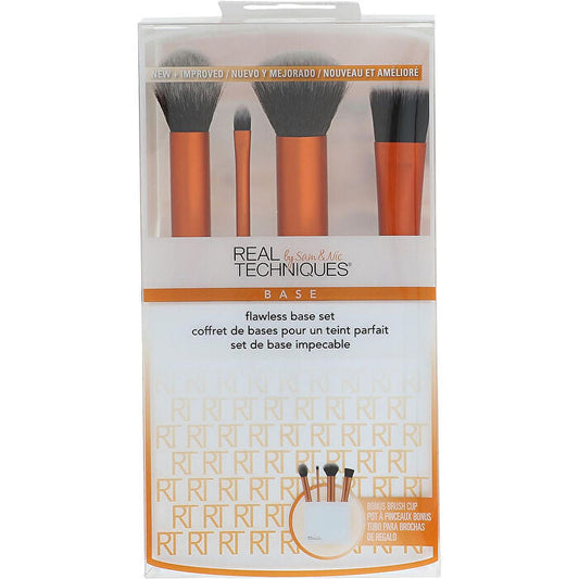 Real Techniques Flawless Base Set - Set Of Cosmetic Brushes For A Flawless Surface