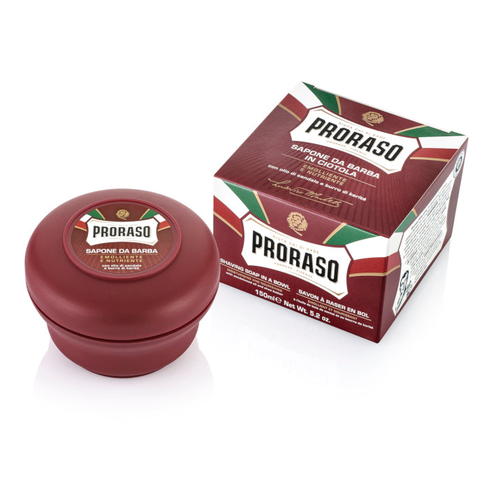 Proraso Sandalwood Shaving Soap - Nourishing Shaving Soap With Sandalwood 150ml