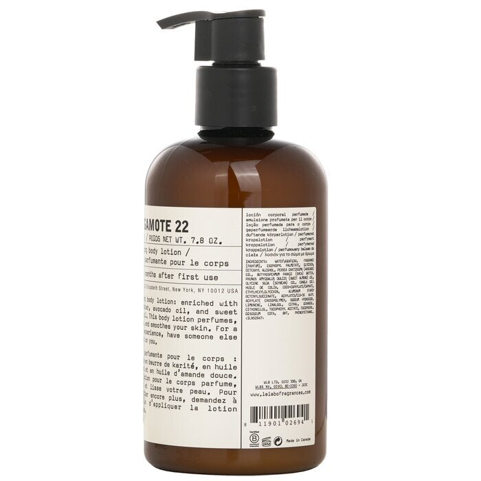 Le Labo Bergamote 22 Body Lotion 237ml